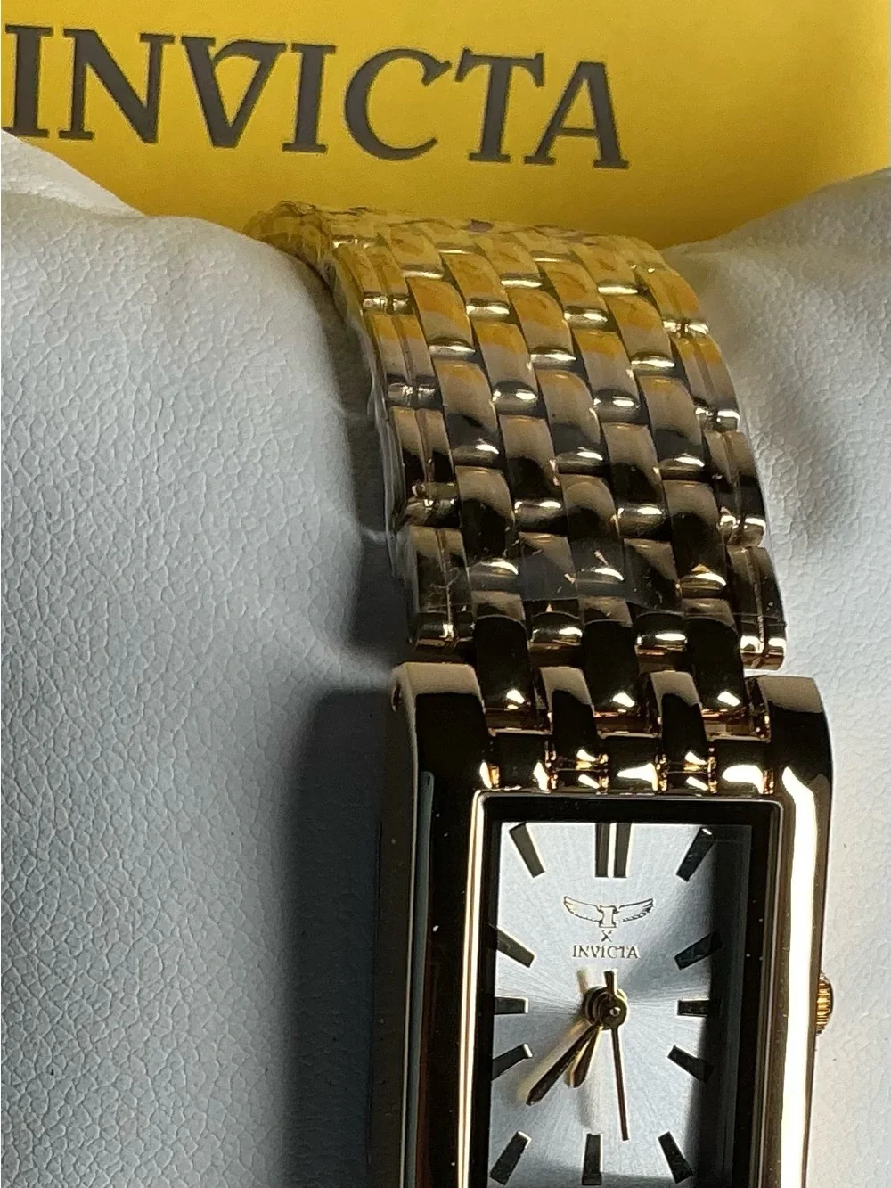 Invicta Rose Gold Tone Bracelet Watch with silver Dial(69891)
